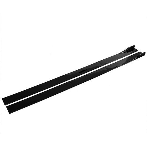 Glossy Black 86.6'' Side Skirt Extension For BMW E39 E46 E53 E90 E92 E93 E60 E61 — image 12