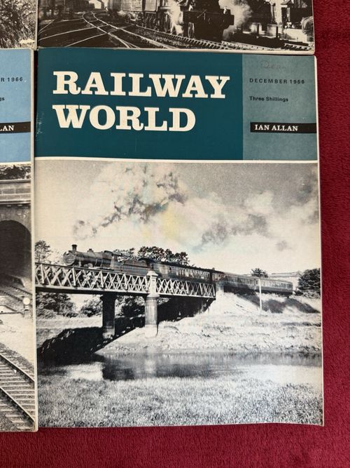 Railway World 1966 Complete Year 12 Issues Jan-Dec Vintage Rail Magazines — image 2