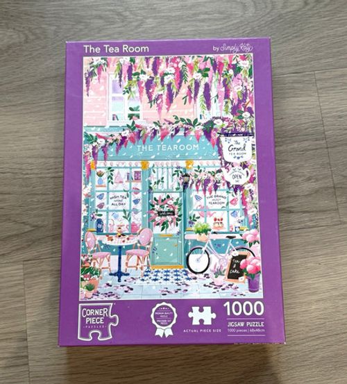 Corner Piece Puzzles The Tea Room 1000 Piece Jigsaw Puzzle