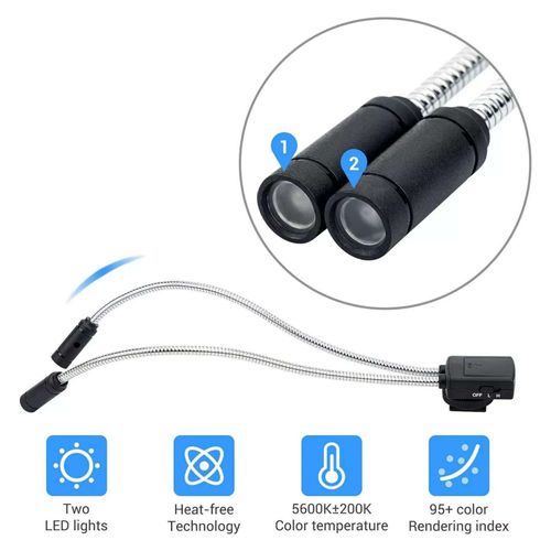Macro Arm Light 5600K Flexible LED Lamp for Nikon for Canon for Sony DSLR — image 9