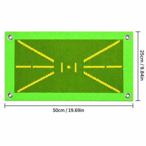 For PGM Golf Hitting Strike Mat Training Aid Impact Divot Board Durable Practice — image 3