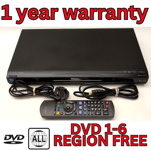 Panasonic DMP-BD60 - Blu-ray DVD Player Tested Remote DVD  Region Free worldwide — image 1
