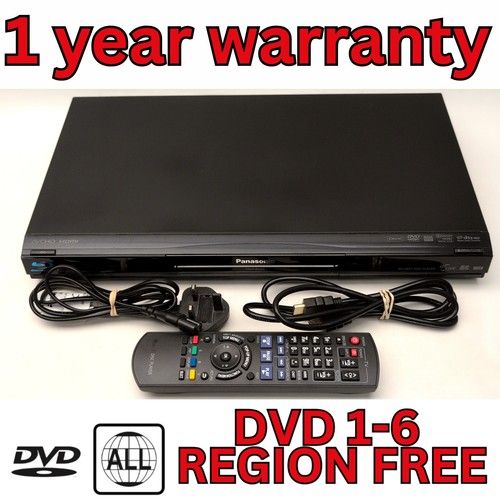 Panasonic DMP-BD60 - Blu-ray DVD Player Tested Remote DVD  Region Free worldwide