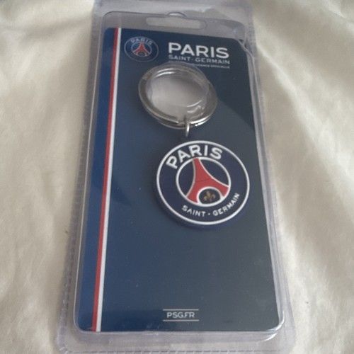 Paris Saint-Germain PSG Crest Football Key Ring - Clubs O-R Key Rings