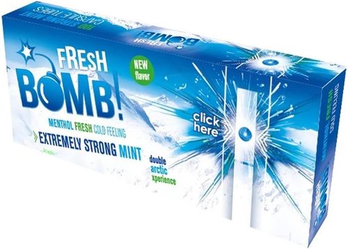Freshbomb Menthol Empty Tubes Arctic Flavour with push button — image 1