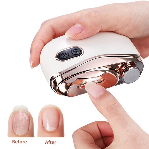 2 in1 Electric Nail Clippers For Thick Nails Toe Safe Automatic Trimmer Manicure — image 2