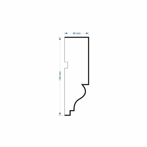 Exterior Coving Cornice Outside Window Frame Mouldings Home Decor High Quality — image 3