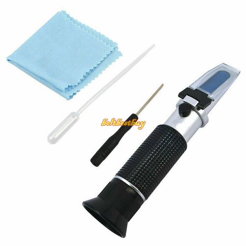 Handheld Alcohol Refractometer 0-80% ATC Liquor Tester Alcoholmeter — image 3