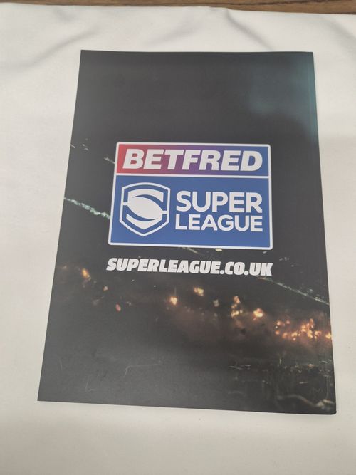 Super League Wolves Vs Trinity GRANDFINAL Program — image 2