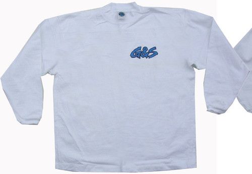 G&S / Gordon & Smith - Vintage '80s Long Sleeve Surf / Skateboard Shirt  MEDIUM
