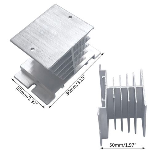 Relay SSR Silver Heat Sink for PID Thermostat Temperature Controller — image 5