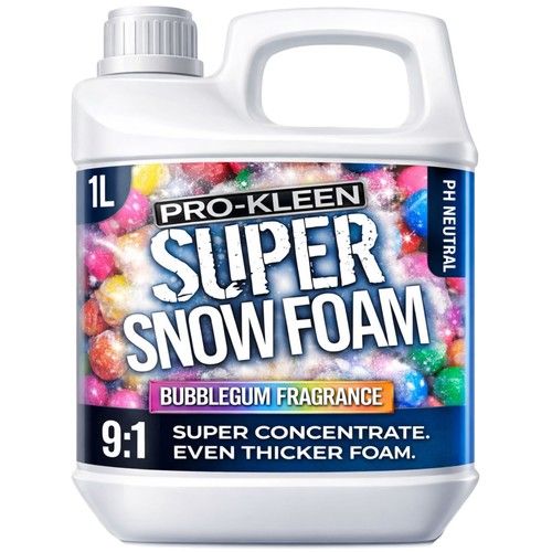 ProKleen Snow Foam Super Concentrate Bubblegum Car Shampoo Wash Wax Vehicle 1L