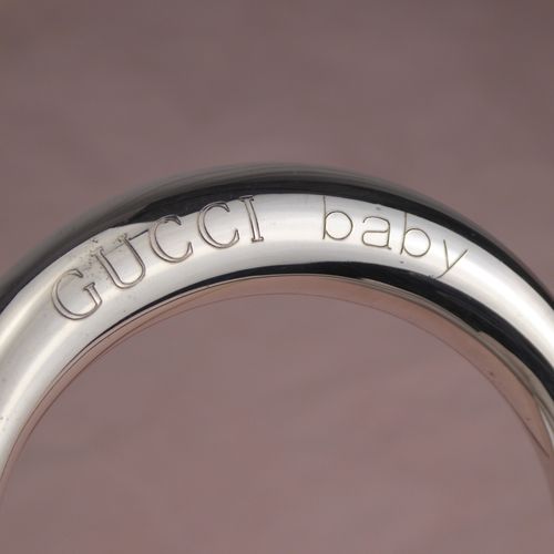 Gucci Teething Rattle for Baby 925 Sterling Silver with Box Tom Ford era — image 2