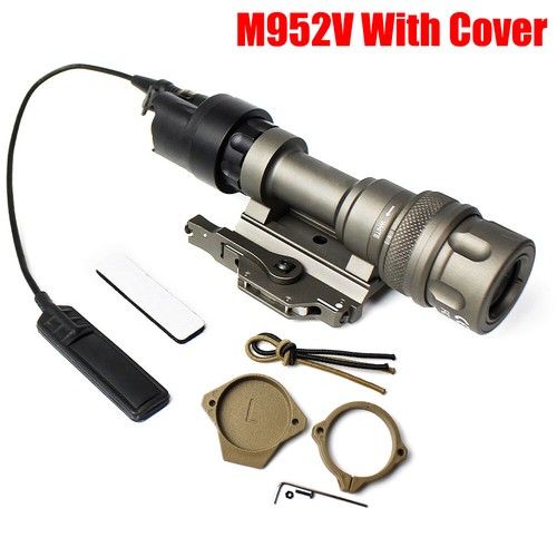 M952V LED / Strobe / IR Weapon Light W/ QD Mount + Pressure Swithch + Lens Cover