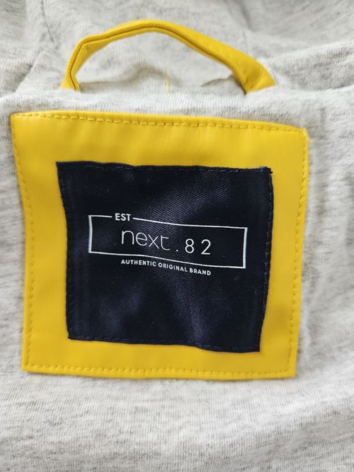 Next Unisex Baby Aged 6-9 Months Yellow Tiger Raincoat Excellent Condition — image 9
