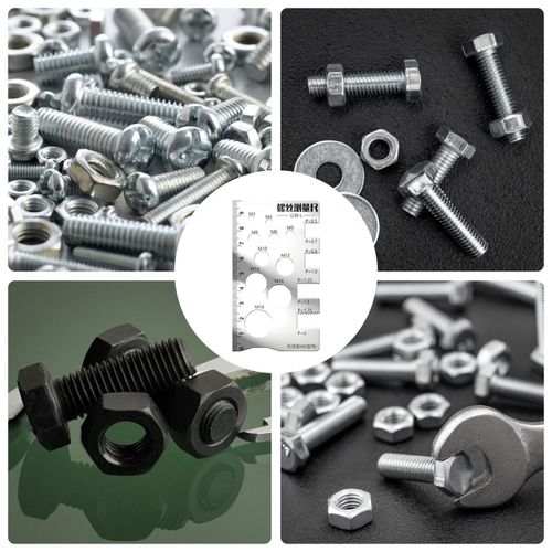 Standard Metric Nut & Bolt Thread Checker Bolt And Nut Identifier Thread Gauge — image 12