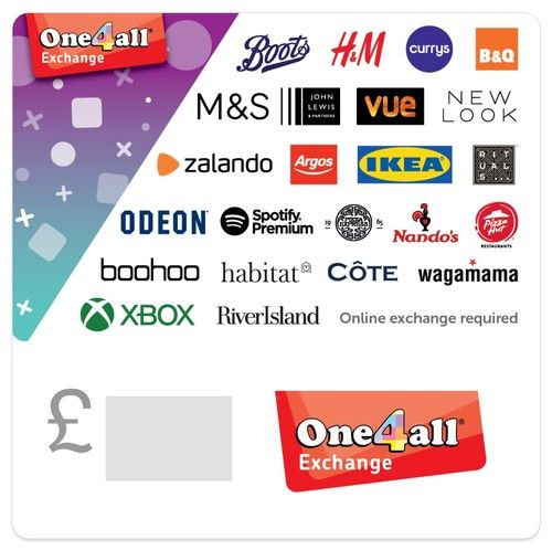 One4all Exchange Gift Code
