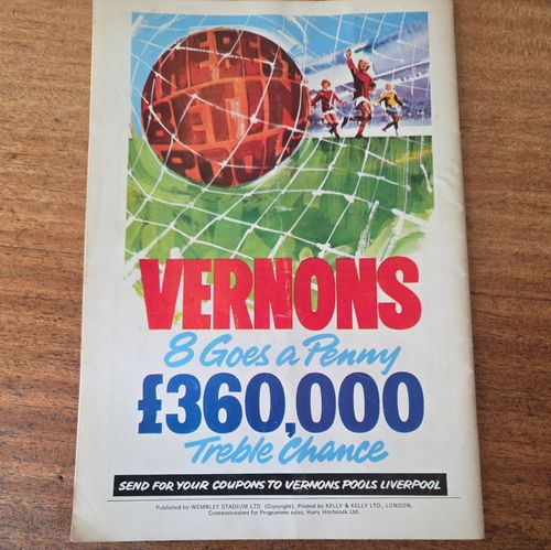 1972 FA Cup Final Programme Arsenal v Leeds United Centenary Year — image 2