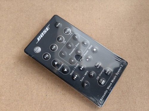 New Old Stock Acoustic Wave Music System II CD Changer remote control Black K