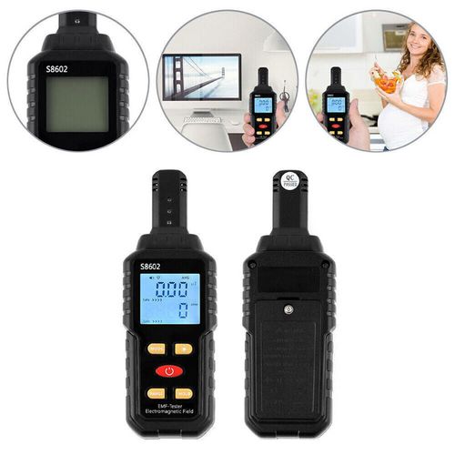 Digital EMF Meter LCD Electromagnetic Field Radiation Detector Megnetic Counter — image 9