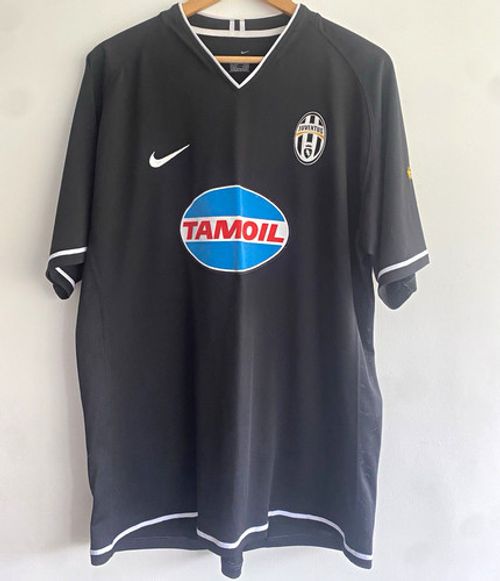Nike Juventus Away Football Shirt Black XL Short Sleeve Tamoil