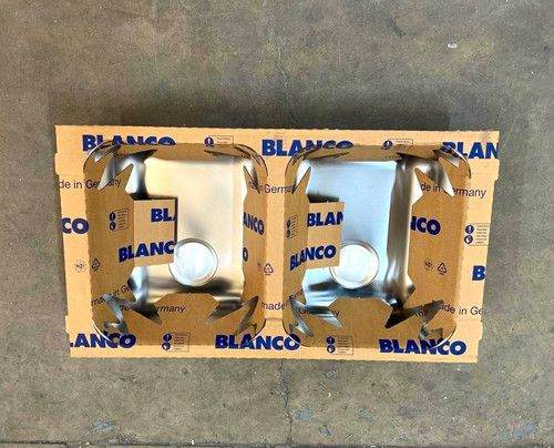 Blanco Andano 340/340-U Double Bowl Undermount Sink Stainless Steel Waste Kit