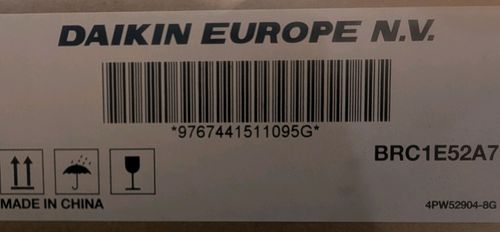 Daikin BRC1E52A7 Hard-Wired Air Conditioning Remote Controller — image 2