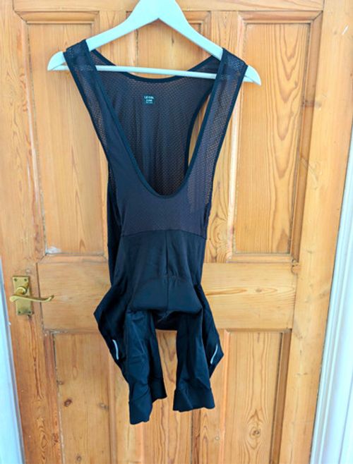 Le Col Sport Bib Shorts II Men's XL Black Padded Stretch Cycling Bib Shorts