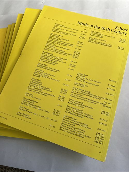 Hartmann, Hans Werne Henze, Penderecki, Tipplet Act. — image 10