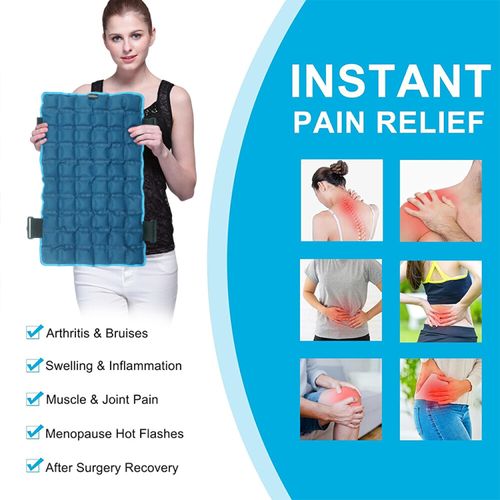Reusable Ice Pack for Sports Injuries, Hot Cold Compress Wrap Back Pain Relief — image 13