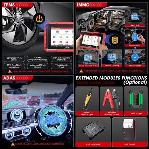 2026 LAUNCH X431 Pro Elite V+ PRO5 Bidirectional Car Diagnostic Scanner Coding — image 5