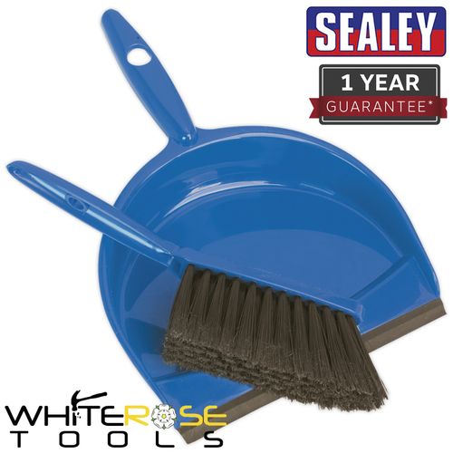 Sealey Dustpan & Brush Set Composite Sweep Sweeper Cleaning Clean Floor — image 1