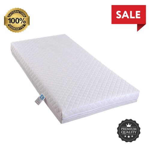 WATERPROOF BABY TODDLER COT BED MATTRESS PROTECTOR QUILTED ZIPPED COVER ONLY — image 1
