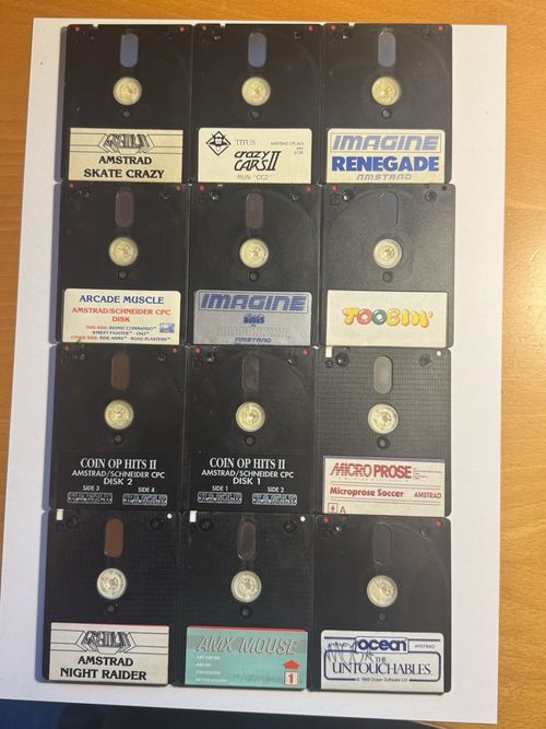 Amstrad CPC Vintage 3" Floppy Disk Game Bundle Job Lot (Mixed Titles) — image 2