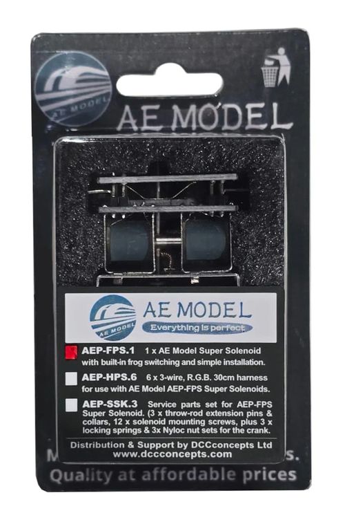 DCC Concepts AEP-FPS.1 - AE Model Super Solenoid Single Pack — image 2