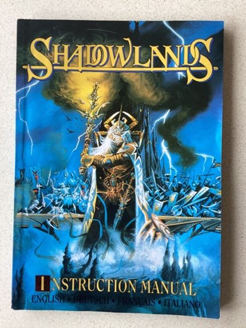 Shadow Lands Instruction Manual Commodore Amiga