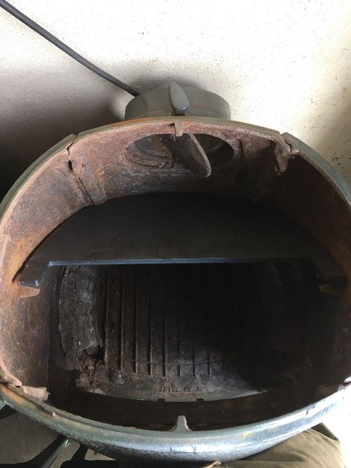 Jotul 4 replacement Top Baffle or Burn Plate. — image 3