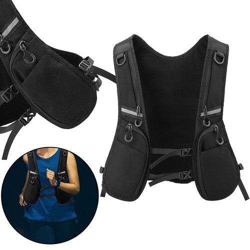 ltra-Light Reflective Hydration Vest Runners Cyclists Durable Backpack Design