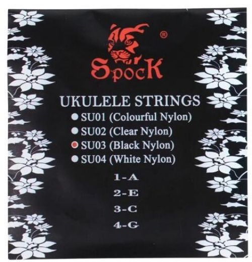 Black Nylon Ukulele Uke strings Full set GCEA Soprano Concert