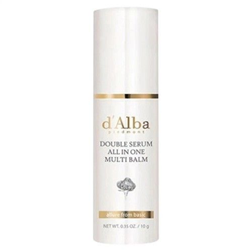 D'ALBA Double Serum All In One Multi Balm 10g Vegan Face Anti Wrinkle Sealed 