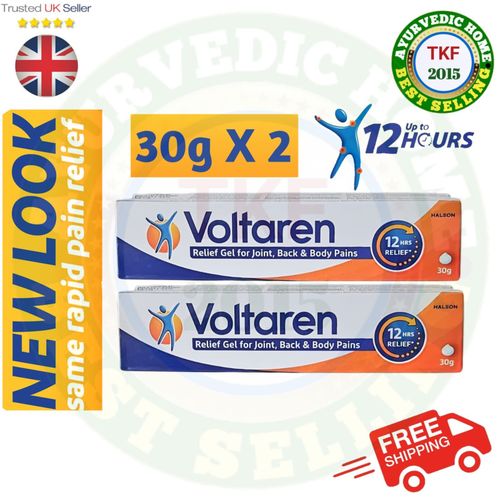 Voltaren Pain Relief Gel 12 hrs joint pain relief 2 X 30g Packs UK — image 1
