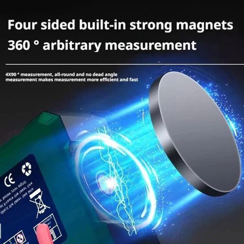360° Magnetic Digital Angle Gauge Finder With Laser Inclinometer Level Meter UK — image 7
