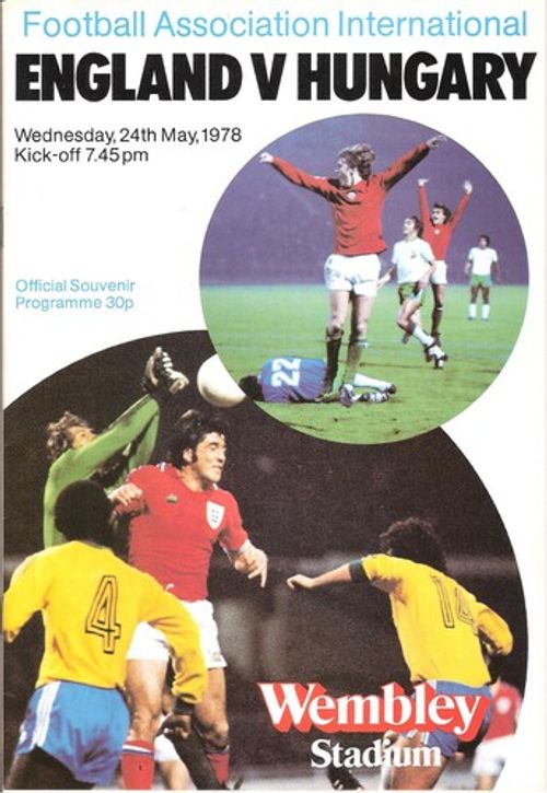 Football programmes - International matches - HUNGARY - UNGARN