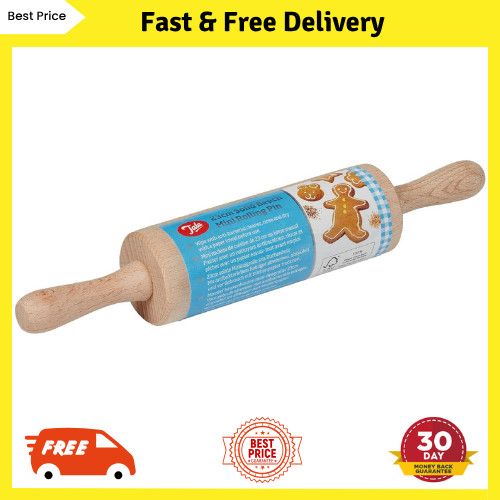 (1Pc WOODEN T SHAPED DOUGH ROLLER ROLLING PIN BAKING KITCHEN TOOL PIZZA PASTRY)