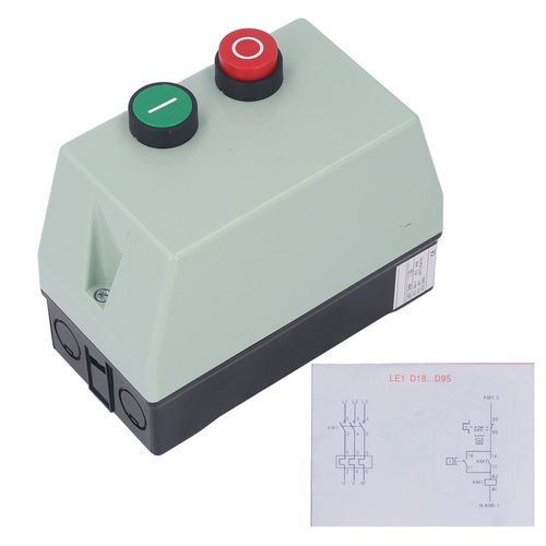 Magnetic Electric Starter Motor Start Control Switch Single Phase 220 230V# — image 9