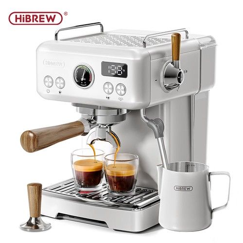 HiBREW H10Plus Espresso Machine 20 Bar PID Adjustable Temp 58mm Portafilter