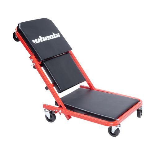 Mechanics Creeper 3 In 1 Trolley Stool Workshop Padded Seat Car Workshop Garage — image 2