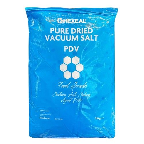 Hexeal PDV Salt 25kg – Food Grade Salt for Cooking and Water Softening
