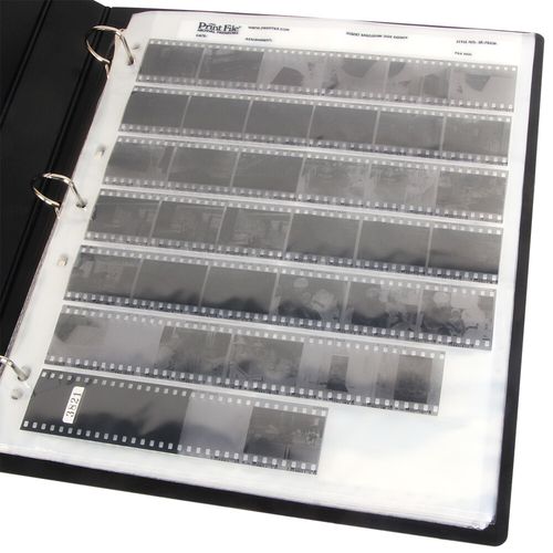 Photo Album Ring Binder For Negative Roll Films Sheet Storage Print File Page — image 2