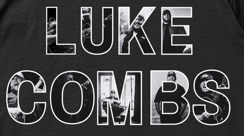 Luke Combs Concert T-shirt World Tour UNISEX BLACK ADULT KIDS TSHIRT CONCERT — image 3
